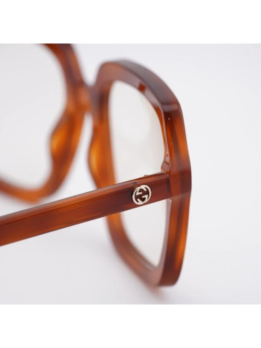 Gucci GG1318S 001 Sunglasses Havana Square Frame, Brown Photochromic Lenses